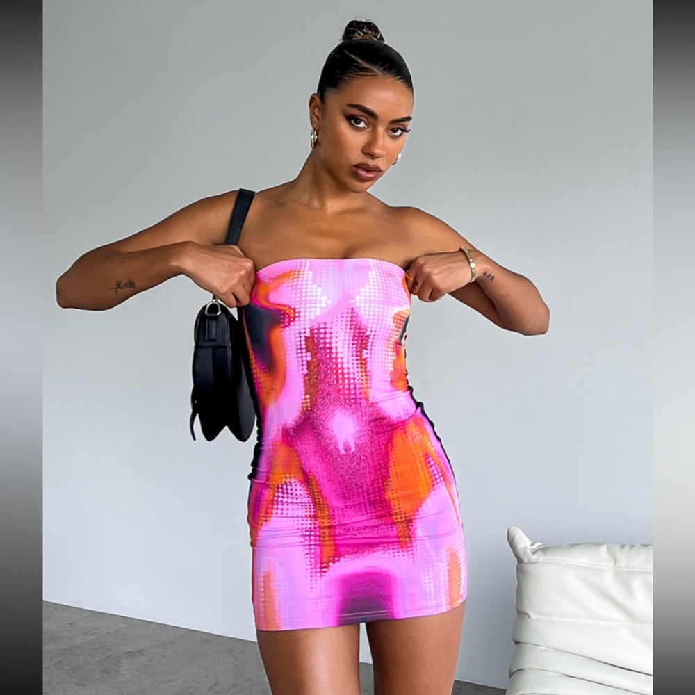 White Fox mini dress NWT